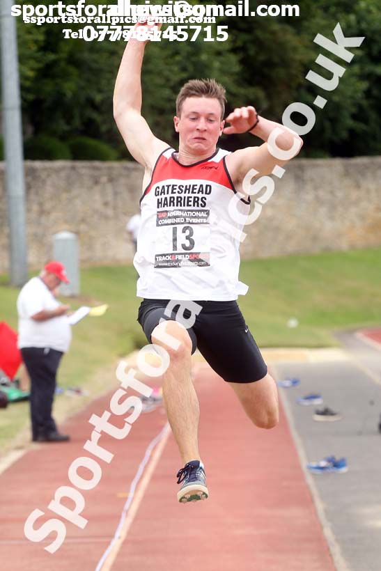 Mens decathlon, EAP International Combined Events, Hexham, Northumberland. Photo: David T. Hewitson/Sports for All Pics